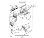 Whirlpool ED25DQXVS00 ice maker diagram