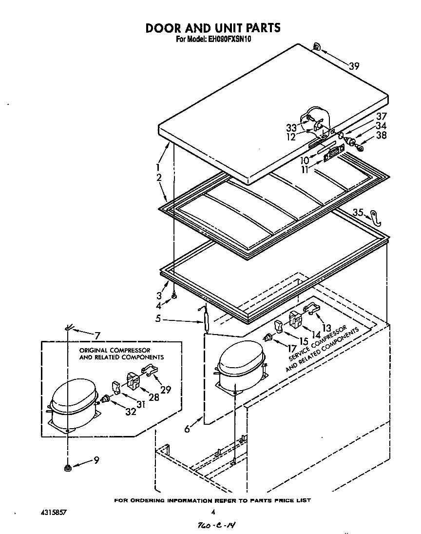 DOOR/UNIT PARTS