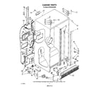 Whirlpool ED25DQXVP00 cabinet diagram