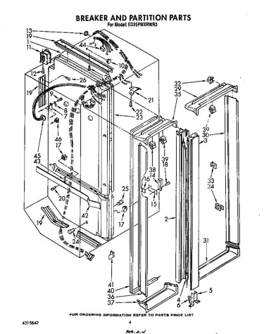 Breaker and partition