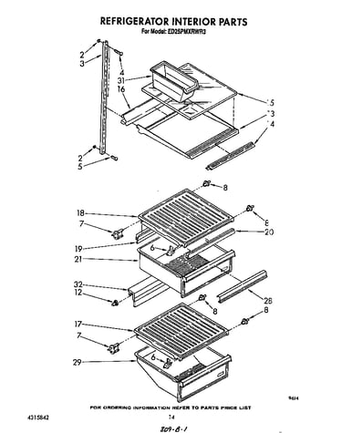 Refrigerator interior