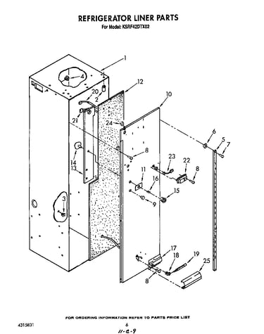 Refrigerator liner