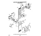 KitchenAid KSRF42DTX02 air flow and reservoir diagram