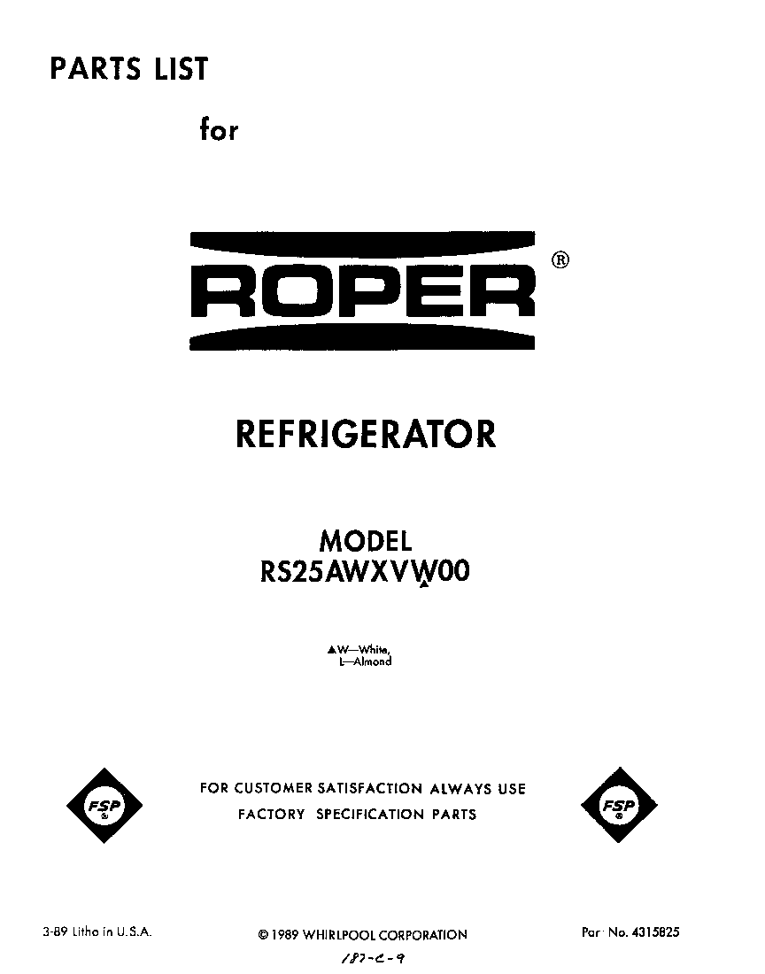 Front cover