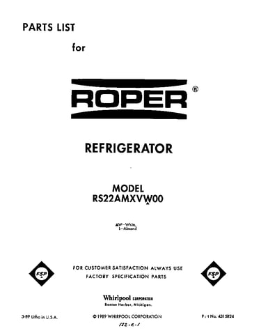 Front cover
