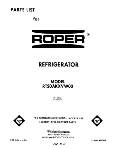 Front cover