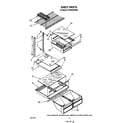 Roper RT20AKXVW00 shelf diagram