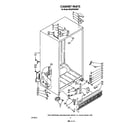 Whirlpool ED25PSXRWR1 cabinet diagram