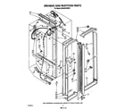 Whirlpool ED25PSXRWR1 breaker and partition diagram