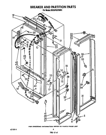 Breaker and partition