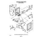 Whirlpool ED25PSXRWR1 dispenser front diagram