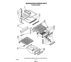 Whirlpool ED25PSXRWR1 refrigerator interior diagram