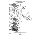 Whirlpool ED25PSXRWR1 freezer interior diagram