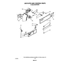 Whirlpool ED25PSXRWR1 air flow and control diagram