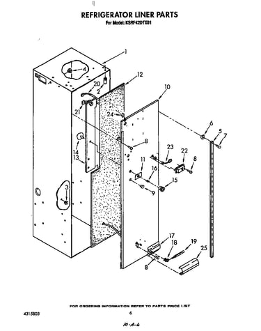 Refrigerator liner