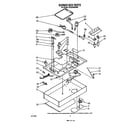 Whirlpool SC8536EWW0 burner box parts diagram