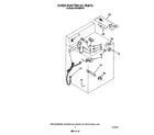 Whirlpool SF365BEPW7 oven electrical diagram