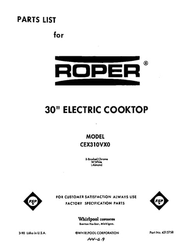 Cover page