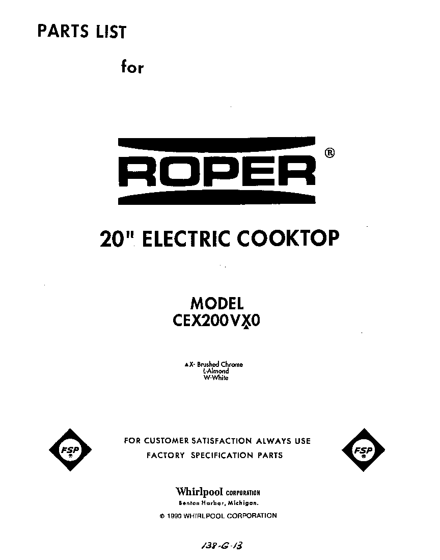 Cover page
