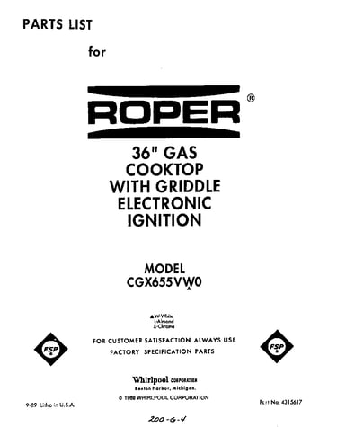 Cover page-text only