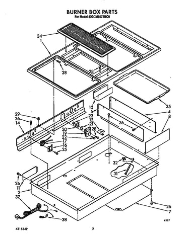 Burner box
