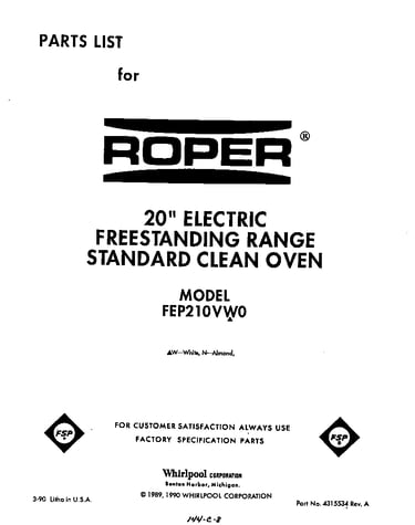 Front cover