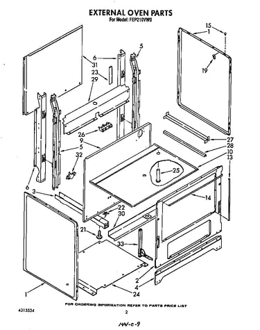 External oven