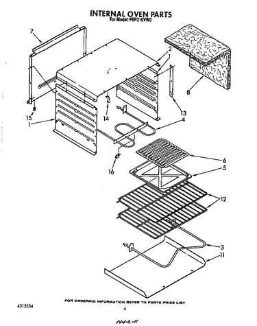Internal oven