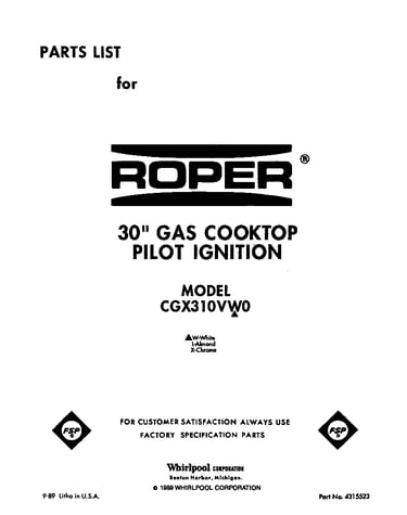 Cover page-text only
