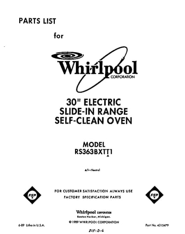 Front cover