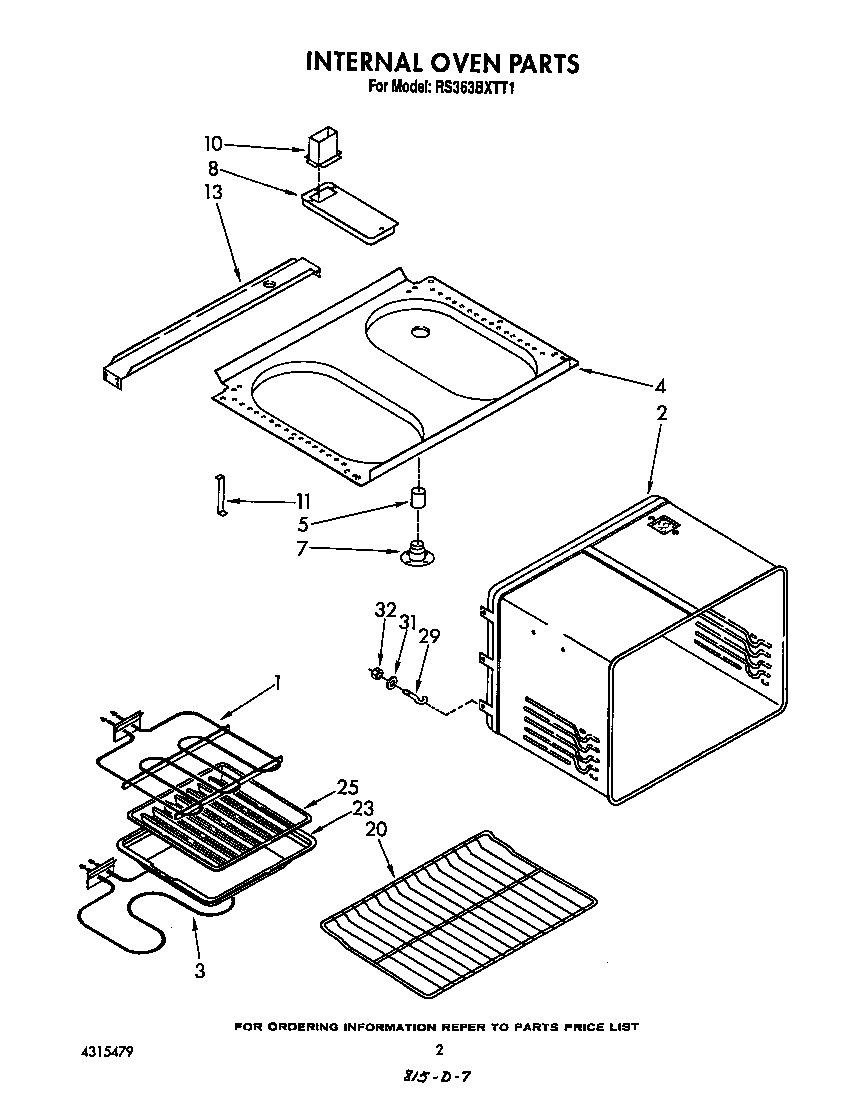 Internal oven