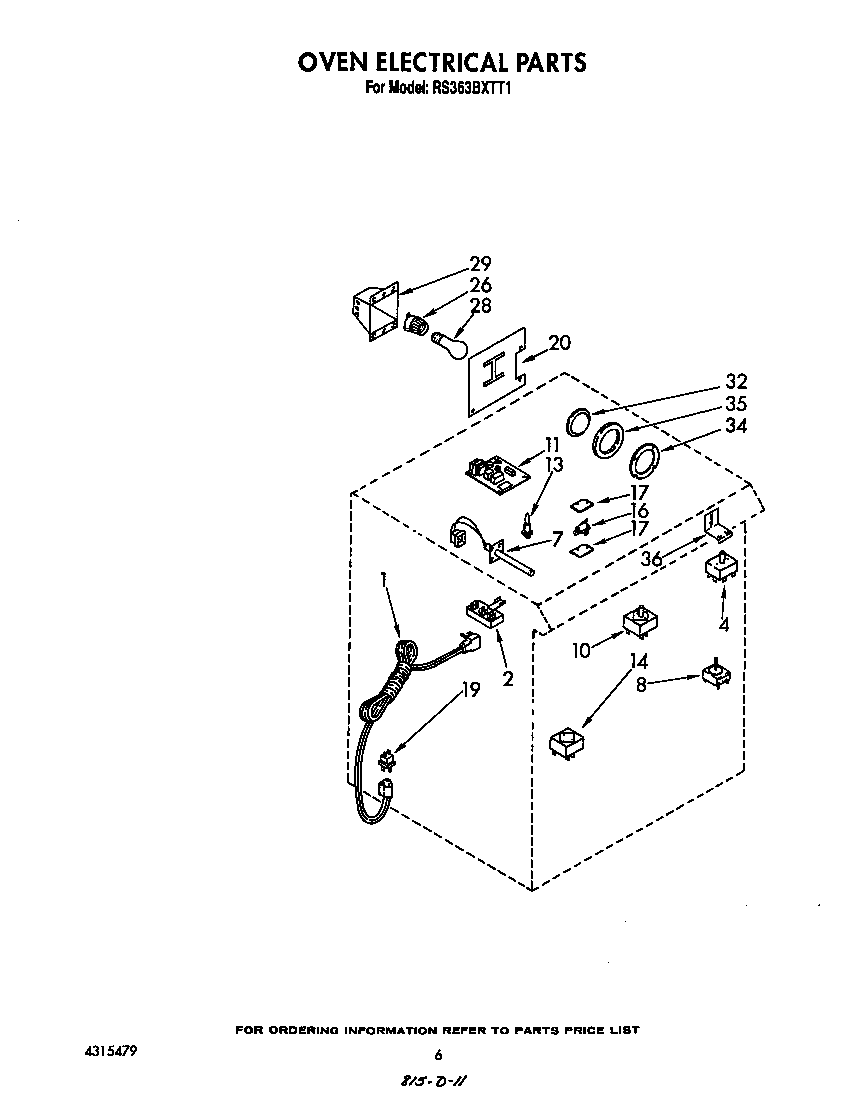 Oven electrical