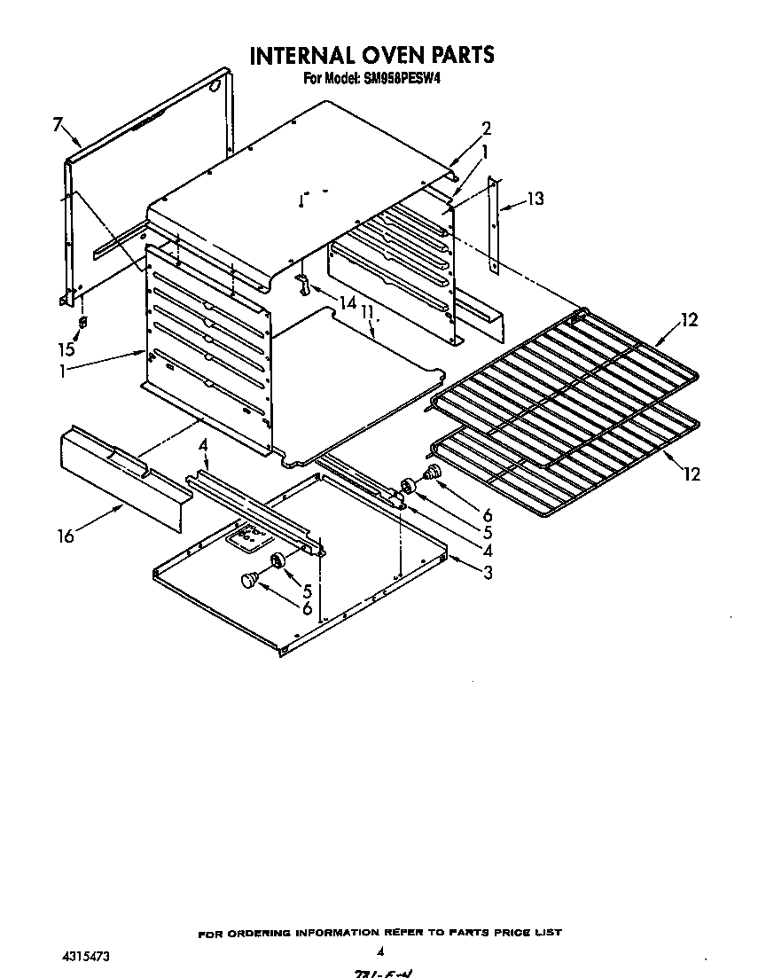 Internal oven