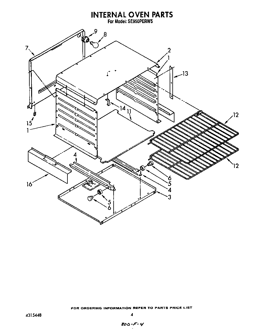 INTERNAL OVEN