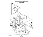 Whirlpool SE950PERW5 manifold and burner diagram