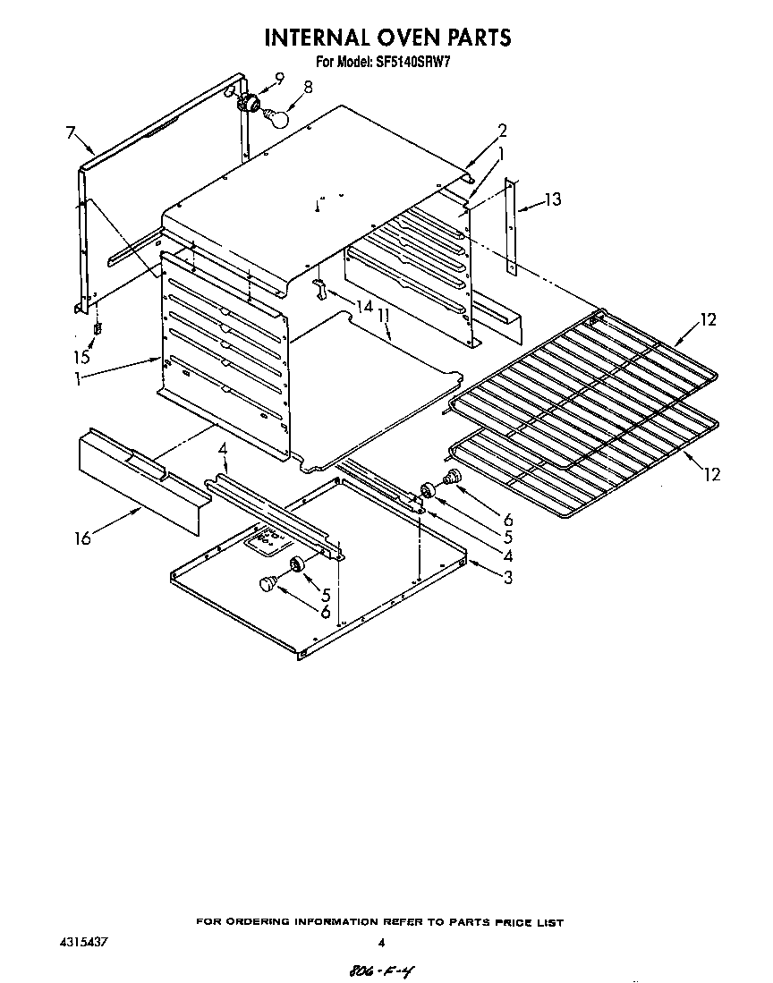 Internal oven