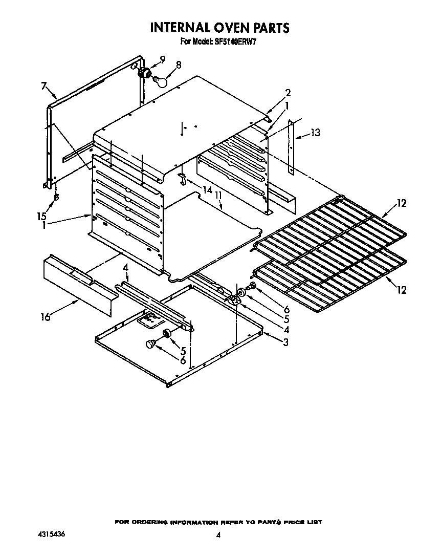 Internal oven