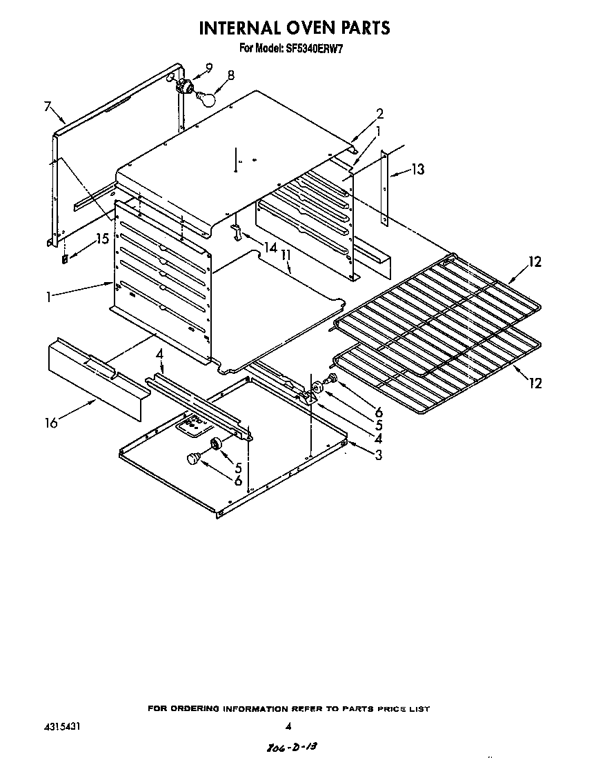 Internal oven
