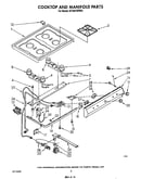 Cook top and manifold