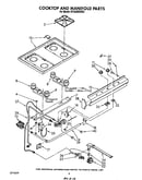Cook top and manifold