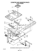 Cook top and manifold
