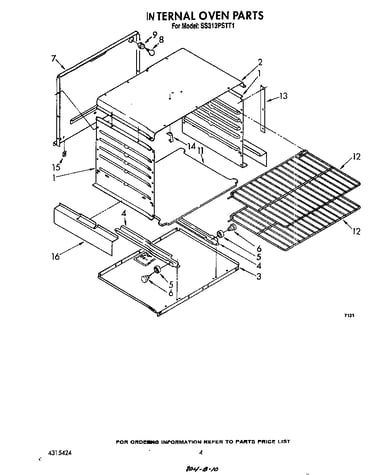 Internal oven