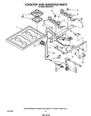Cook top and manifold