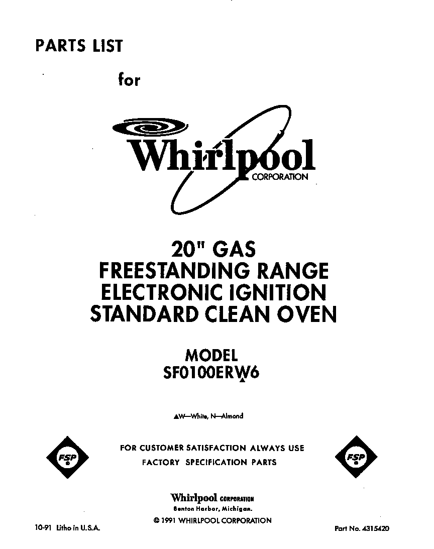 Front cover