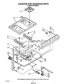 Cook top and manifold