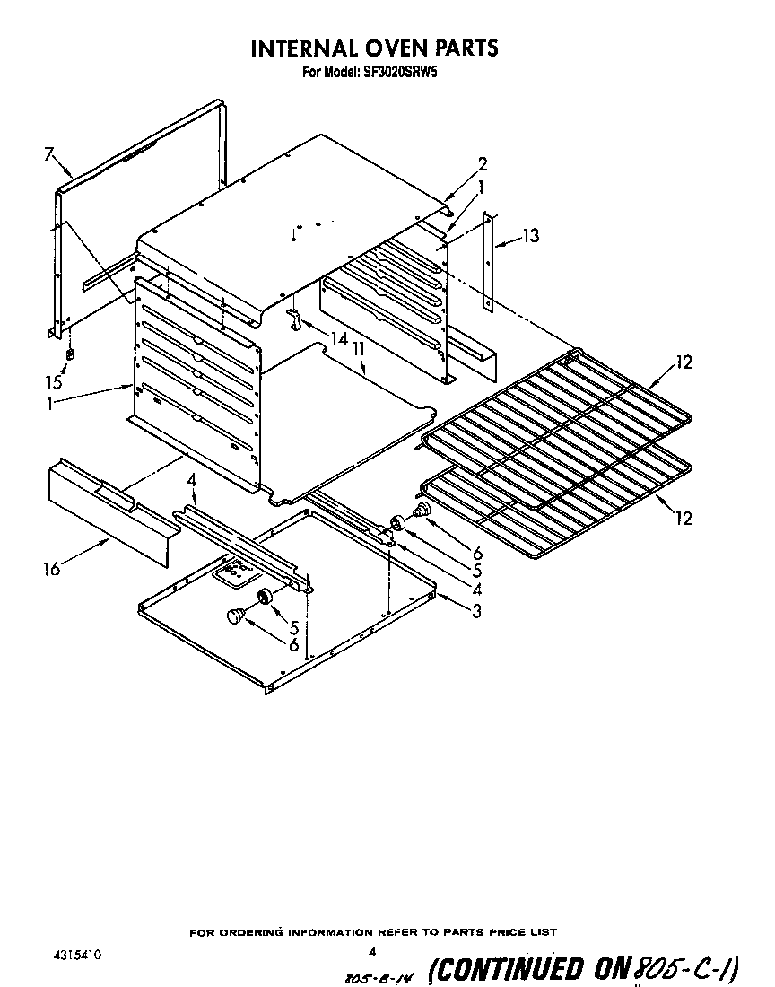 Internal oven