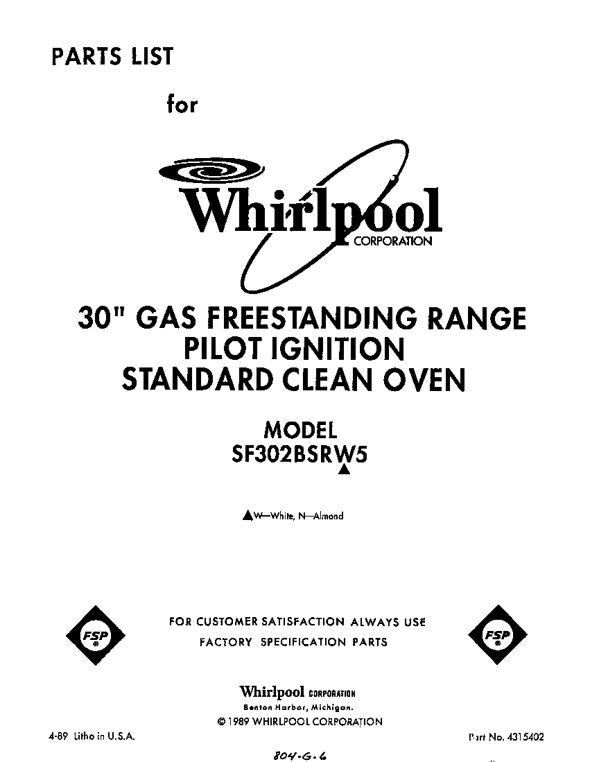 Front cover
