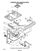 Cook top and manifold