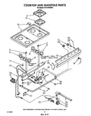 Cook top and manifold