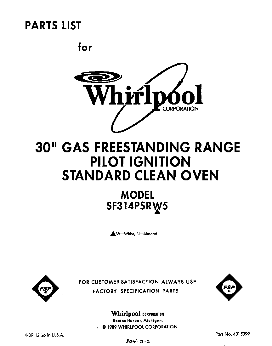 Front cover